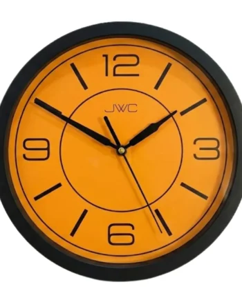 Orange wall clock